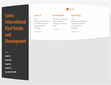 Tablet Screenshot of lyonsintl.com